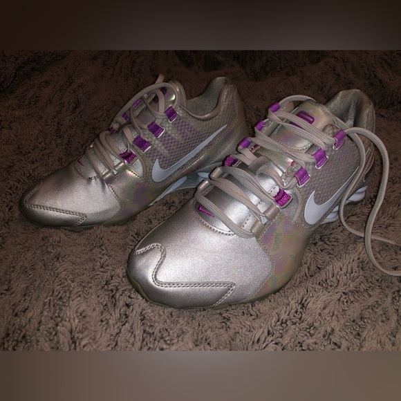 Nike Shox Avenue SE 844131-002 Iridescent Rare Blue Violet Women's Size 9.5 - Picture 1 of 12